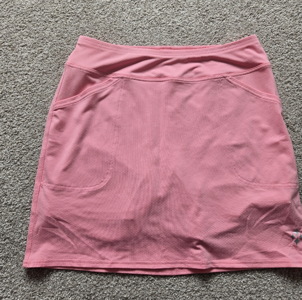 Pink Women's Golf Skirt Size M